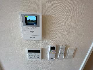仮称）寒河江市内の袋新築アパートの内装|カメラ付インターホン（イメージ）
