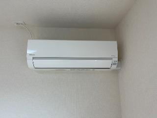 仮称）寒河江市内の袋新築アパートの設備|エアコン（イメージ）