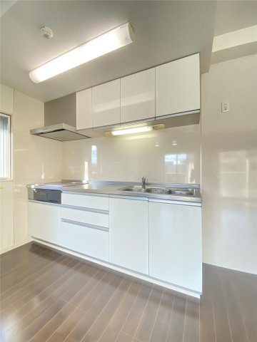 菊池郡菊陽町光の森２丁目の賃貸マンションのキッチン