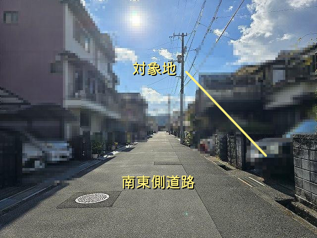 【前面道路含む現地写真】 | 高知市高須３丁目