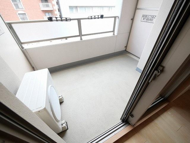 パークフラッツ江坂のバルコニー