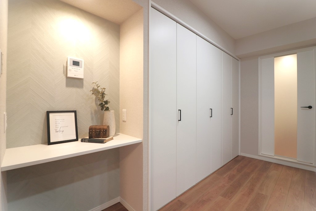 「神戸市灘区マンション」イトーピア六甲道マンションの収納|収納スペース豊富です