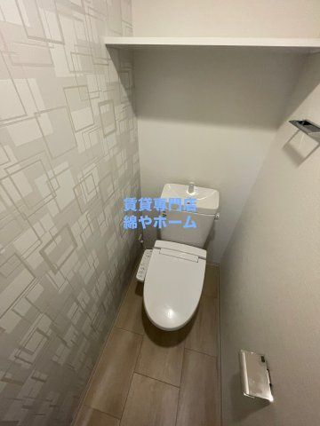 ミラージュパレス難波幸町のトイレ|シンプルで使いやすいトイレです