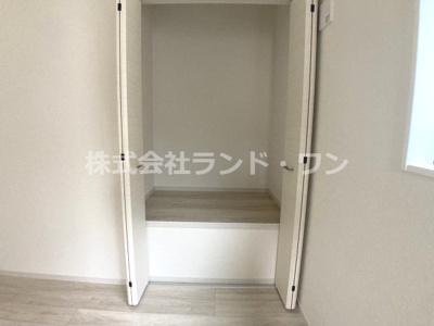 【収納】 | 所沢市寿町　全2棟 1号棟 | 約5.1帖の洋室にある収納