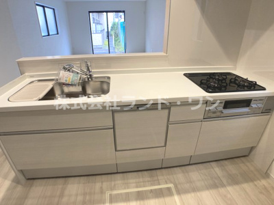 【キッチン】 | 所沢市寿町　全2棟 1号棟 | 対面キッチン