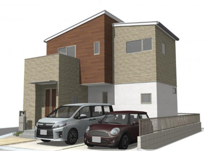 【外観】 | 中区東山三丁目②号地 | 完成イメージ図です