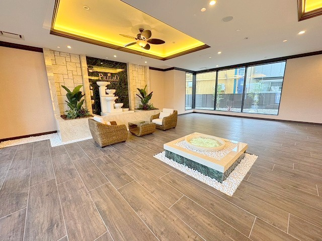 プレジオ三国ASIANのロビー