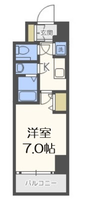 【間取り】 | ファーストステージ梅田WEST