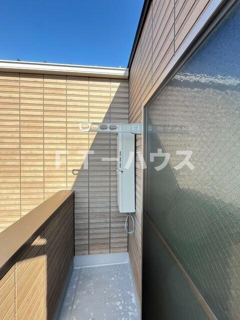 アーバン新検見川のバルコニー