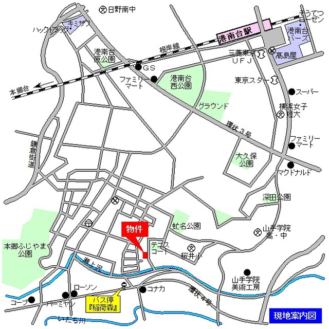 Ｍａｉｓｏｎ　Ｓｏｌｅｉｌ　メゾンソレイユの地図|案内図