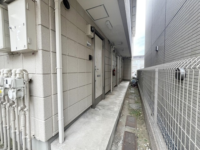 フラット白妙のエントランス