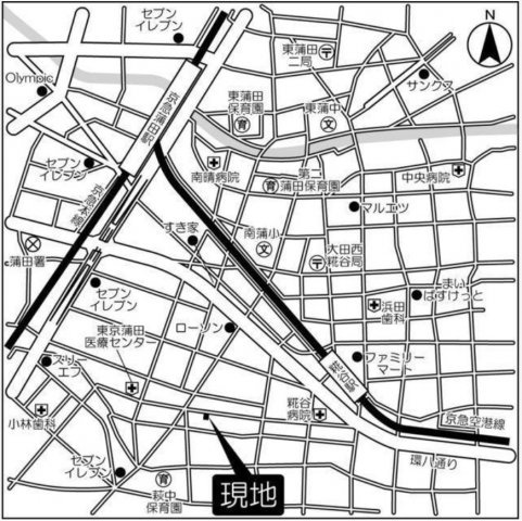 CASA　IMUTAの地図