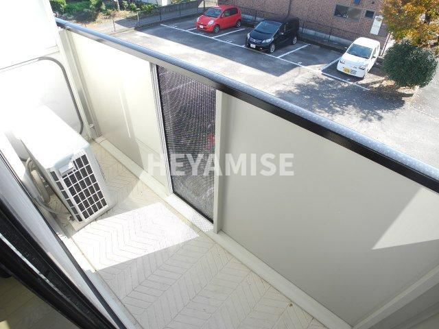 ヴァンベール富の原のバルコニー|※室内画像は別号室のもの