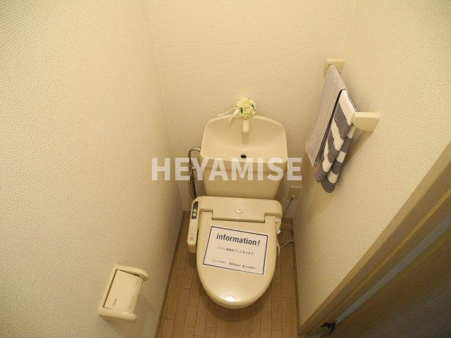 ヴァンベール富の原のトイレ|※室内画像は別号室のもの
