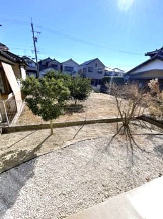 大手町戸建賃貸の庭