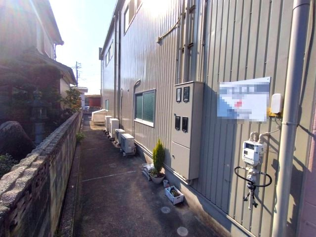 江口2丁目倉庫付貸事務所の外観