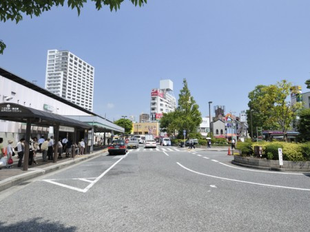 江戸川区西小岩５丁目のアパートの周辺