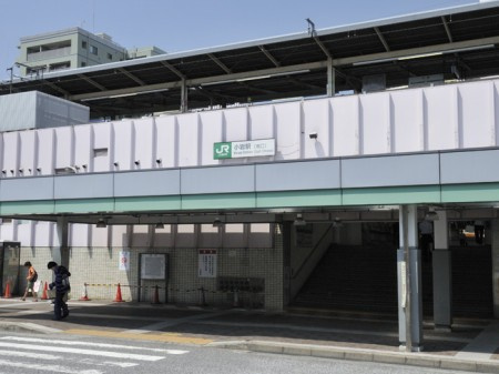 江戸川区西小岩５丁目のアパートの周辺