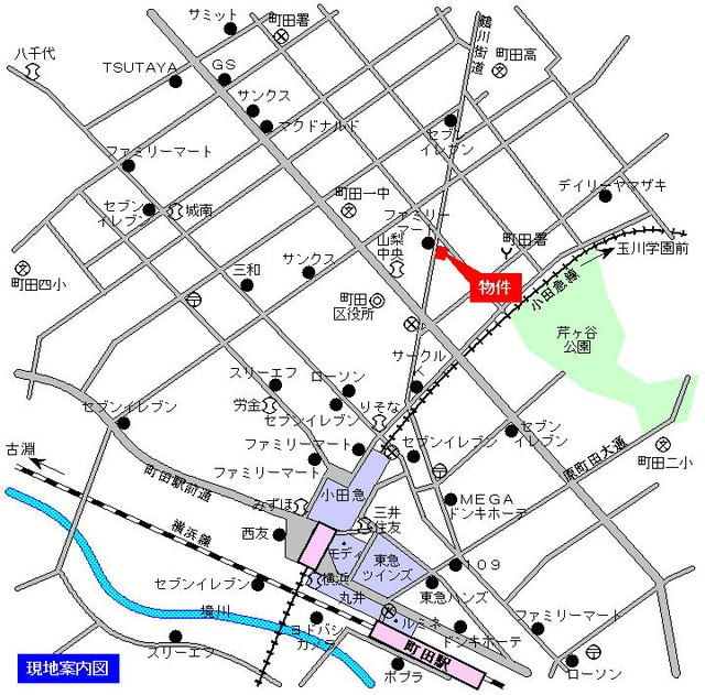ウィステリア　中町の地図