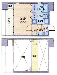 プロスペクト中之島の間取り