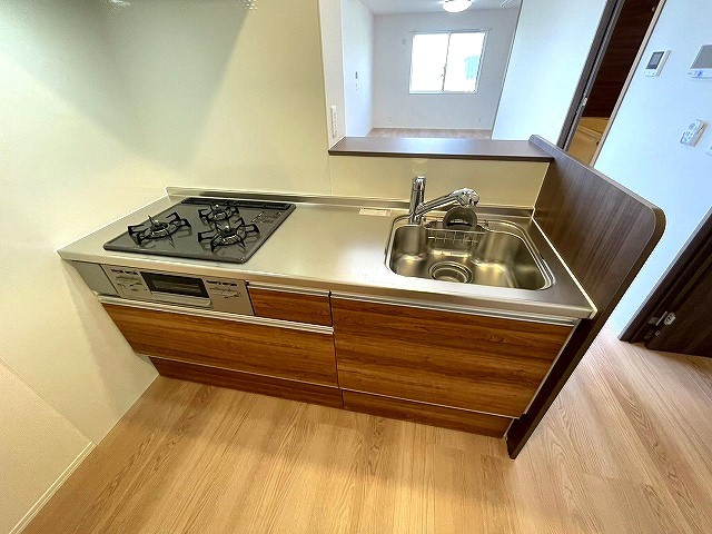 ジューンベリーガーデンのキッチン|使いやすいキッチンです