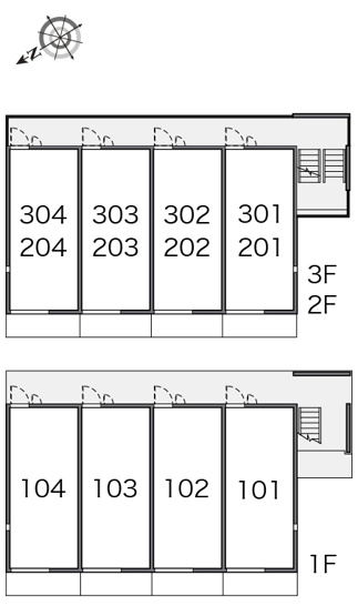 【区画図】 | 黄金屋２