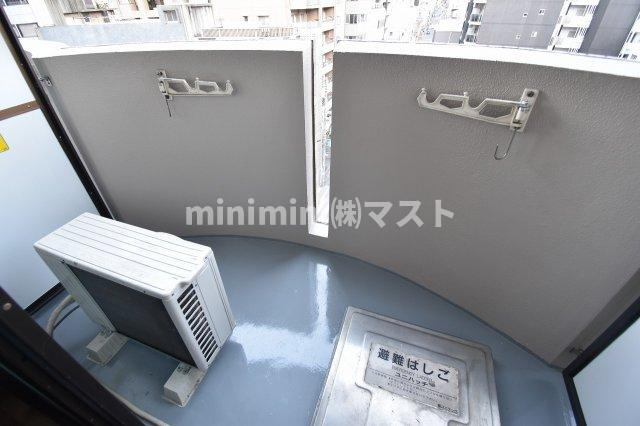 ドエル南本町のバルコニー