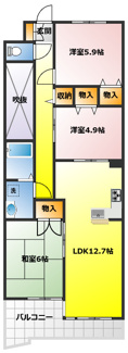 【間取り】 | レクセルコスモ