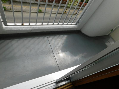 【バルコニー】 | サニービル　４０３号室