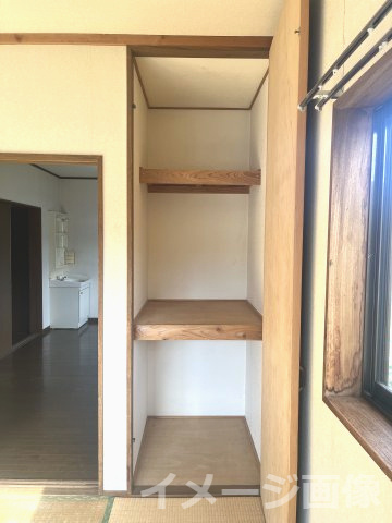 唐津市浜玉町横田上のアパートの収納