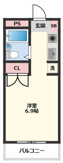 【間取り】 | サンライズ船橋 | 間取り