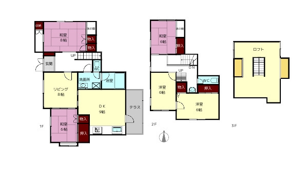 鹿ノ台北１丁目戸建賃貸
