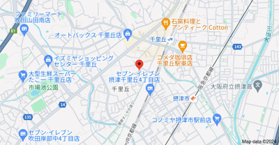 【地図】 | ステーションハイツ千里丘