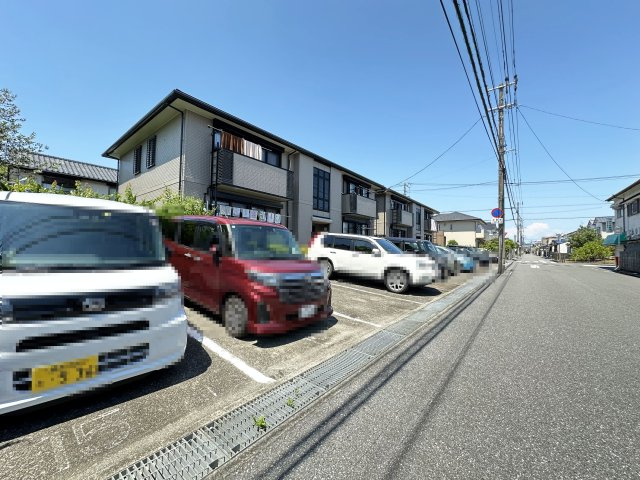 エスポワール A棟の駐車場