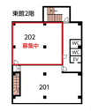 【間取り】 | 202号室です