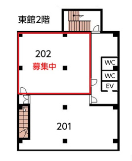 【間取り】 | SISビル東館 | 202号室です
