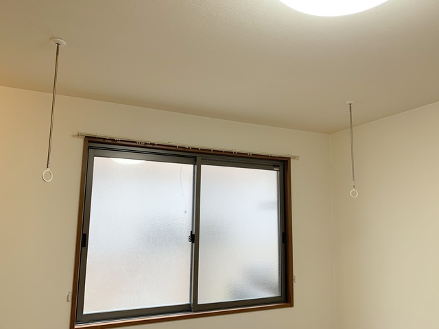 リズンの設備|室内物干しフック付き