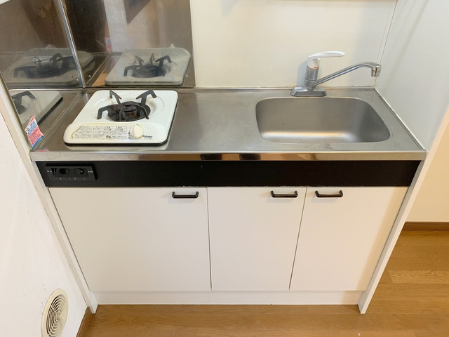 リズンのキッチン|ガス１口キッチン