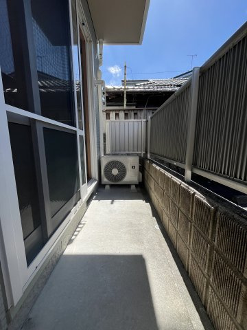 グランエスポワールAのバルコニー