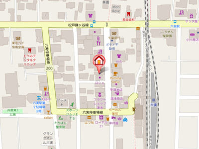 【地図】 | 六実４丁目戸建て貸家