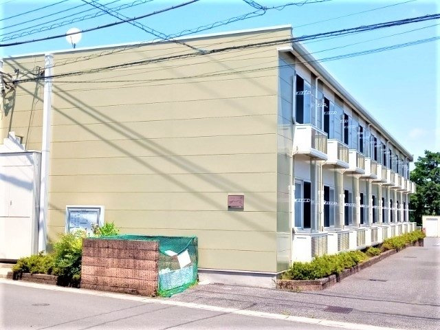 レオパレスグリーンヒル古宮の外観|おしゃれな外観です