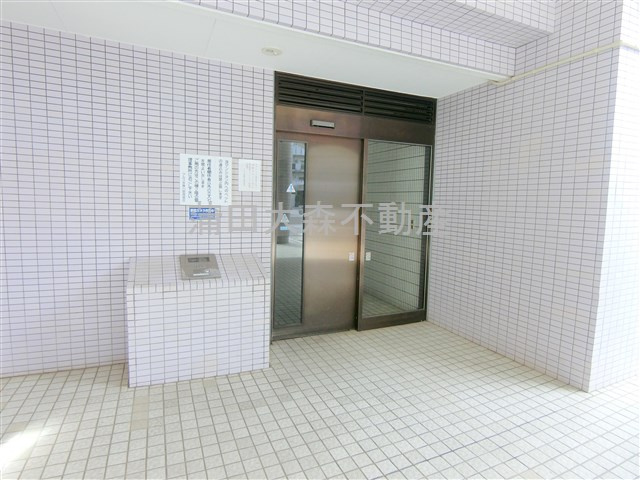 東急ドエルアルス多摩川のエントランス