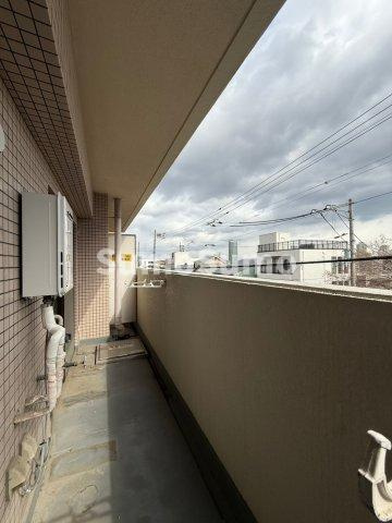 トーカンキャステール山本通のバルコニー