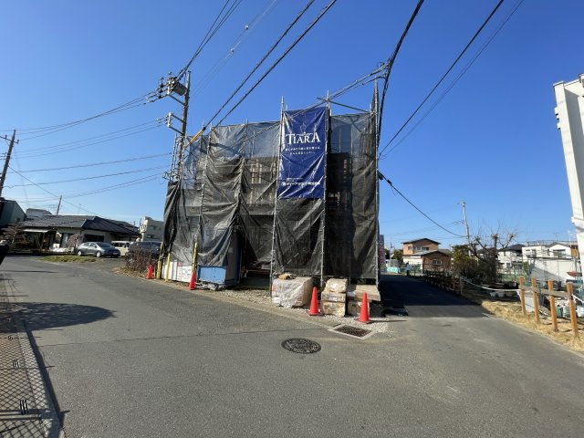 【仲介手数料無料】所沢市久米３期２号棟　所沢市の新築住宅なら西武ハウジングの前面道路含む現地写真