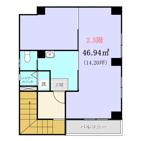 【間取り】 | ＭＡフラットビル