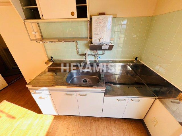 ビレッジハウス矢上1号棟のキッチン