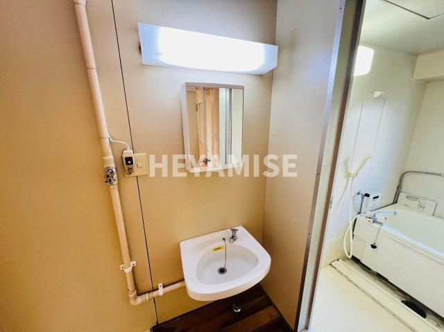 ビレッジハウス矢上1号棟の洗面所