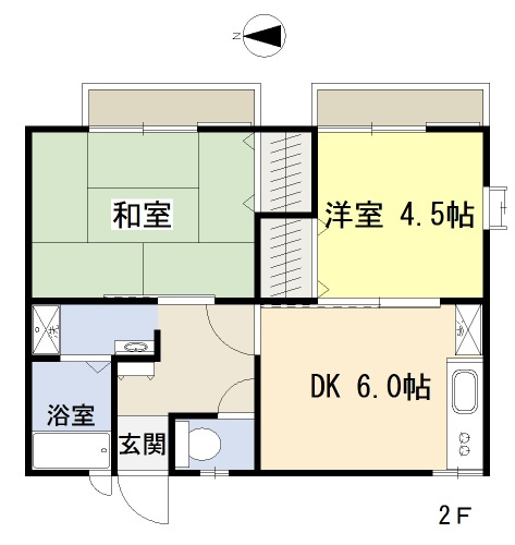 【間取り】 | メゾンドパラディB