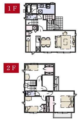 MOCXGARDEN前橋三俣町3号地の間取り