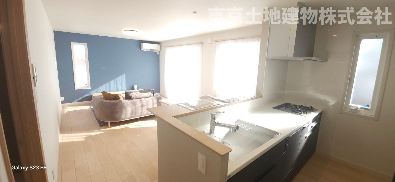 MOCXGARDEN前橋三俣町3号地のキッチン|ご家族と一緒にゆっくり過ごせるLDK